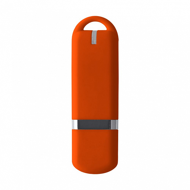 Флешка Memo, 16 Гб, оранжевая с логотипом в Волгограде заказать по выгодной цене в кибермаркете AvroraStore