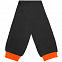 Шарф Snappy, темно-серый с оранжевым с логотипом в Волгограде заказать по выгодной цене в кибермаркете AvroraStore