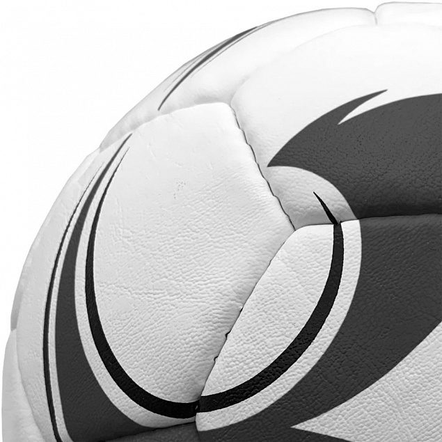Футбольный мяч Arrow, черный с логотипом в Волгограде заказать по выгодной цене в кибермаркете AvroraStore