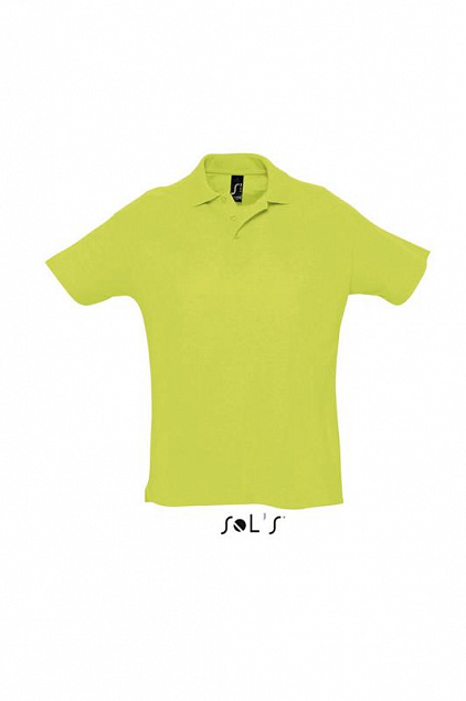 Джемпер (рубашка-поло) SUMMER II мужская,Зеленое яблоко L с логотипом в Волгограде заказать по выгодной цене в кибермаркете AvroraStore