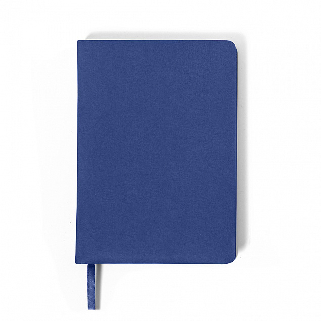 Ежедневник недатированный Duncan, А5,  синий ройал, белый блок с логотипом в Волгограде заказать по выгодной цене в кибермаркете AvroraStore
