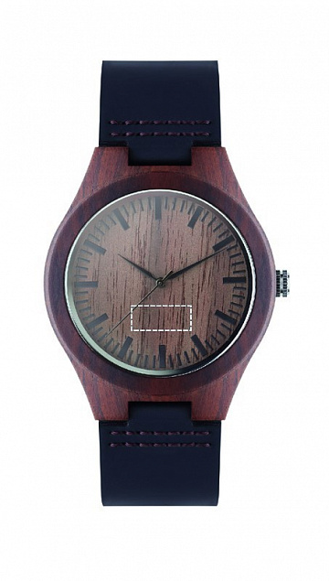 Наручные часы на кожаном ремешк с логотипом в Волгограде заказать по выгодной цене в кибермаркете AvroraStore