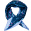 Платок Tourbillon Silk, синий с логотипом в Волгограде заказать по выгодной цене в кибермаркете AvroraStore