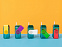 Бутылка для воды JUICY DRINK BOX, фиолетовый с логотипом в Волгограде заказать по выгодной цене в кибермаркете AvroraStore