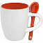 Набор для кофе Pairy, оранжевый с логотипом в Волгограде заказать по выгодной цене в кибермаркете AvroraStore