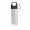 Бутылка для воды с карабином Bopp Mini, 350 мл, белый с логотипом в Волгограде заказать по выгодной цене в кибермаркете AvroraStore