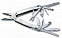 Мультитул SwissTool Spirit X в кожаном чехле с логотипом в Волгограде заказать по выгодной цене в кибермаркете AvroraStore