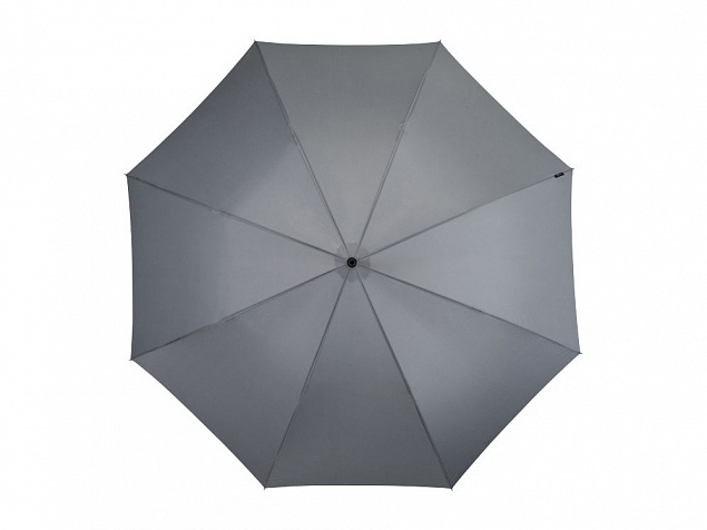 Зонт трость Halo, механический 30, серый с логотипом в Волгограде заказать по выгодной цене в кибермаркете AvroraStore