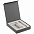 Коробка Latern для аккумулятора 5000 мАч и ручки, черная с логотипом в Волгограде заказать по выгодной цене в кибермаркете AvroraStore