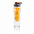 Бутылка для воды Tritan с контейнером для фруктов, 800 мл, оранжевый с логотипом в Волгограде заказать по выгодной цене в кибермаркете AvroraStore