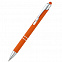Ручка металлическая Ingrid - Оранжевый OO с логотипом в Волгограде заказать по выгодной цене в кибермаркете AvroraStore