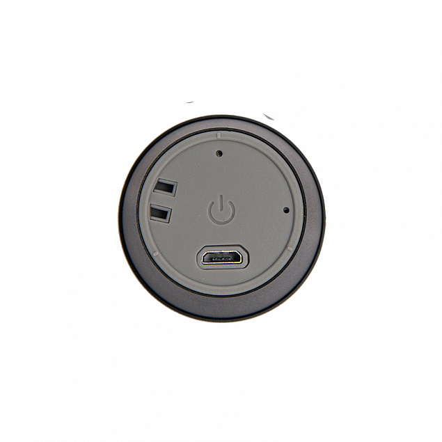Портативная mini Bluetooth-колонка Sound Burger "Coffee" черный с логотипом в Волгограде заказать по выгодной цене в кибермаркете AvroraStore