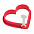 Формочка для приготовления яичницы  "Сердце" с логотипом в Волгограде заказать по выгодной цене в кибермаркете AvroraStore