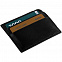 Чехол для карточек Linen, черный с логотипом в Волгограде заказать по выгодной цене в кибермаркете AvroraStore