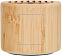 Круглый бамбуковый беспроводной с логотипом в Волгограде заказать по выгодной цене в кибермаркете AvroraStore