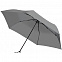 Зонт складной Luft Trek, серый с логотипом в Волгограде заказать по выгодной цене в кибермаркете AvroraStore