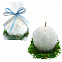 Свеча «Снежок» с логотипом в Волгограде заказать по выгодной цене в кибермаркете AvroraStore