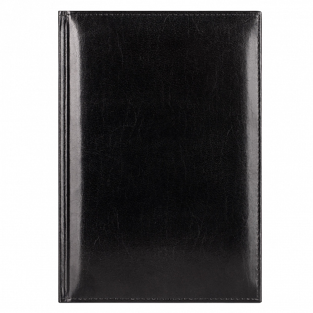 Ежедневник недатированный Madrid, 145x205, натур.кожа, черный, подарочная коробка с логотипом в Волгограде заказать по выгодной цене в кибермаркете AvroraStore