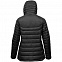 Куртка компактная женская Stavanger, черная с логотипом в Волгограде заказать по выгодной цене в кибермаркете AvroraStore