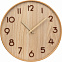 Настенные деревянные часы с логотипом в Волгограде заказать по выгодной цене в кибермаркете AvroraStore
