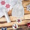 Подарочный набор WINTER TALE: шапка, термос, новогодние украшения, белый с логотипом в Волгограде заказать по выгодной цене в кибермаркете AvroraStore