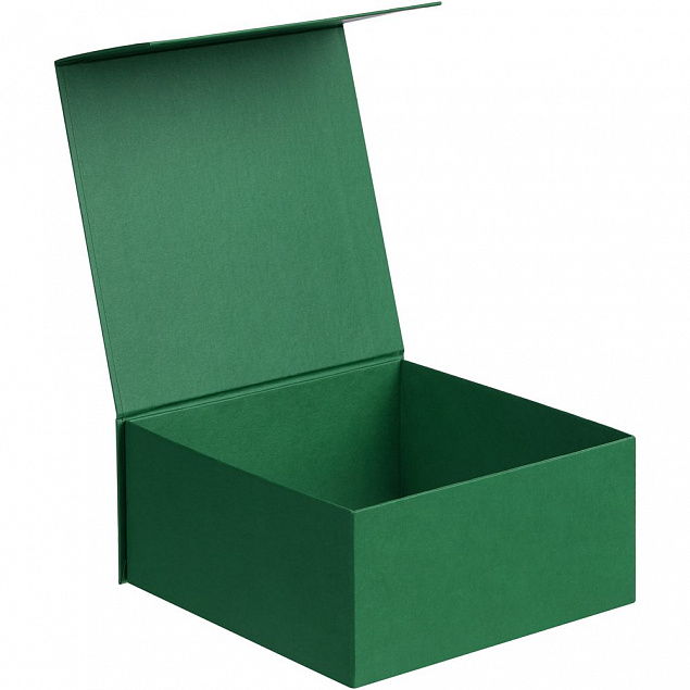 Коробка Pack In Style, зеленая с логотипом в Волгограде заказать по выгодной цене в кибермаркете AvroraStore