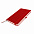 Бизнес-блокнот GLORI, A5, красный, твердая обложка, в линейку с логотипом в Волгограде заказать по выгодной цене в кибермаркете AvroraStore