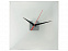 Часы настенные квадратные из стекла 28х28 см Nile с логотипом в Волгограде заказать по выгодной цене в кибермаркете AvroraStore