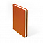 Ежедневник недатированный Campbell, А5,  оранжевый, белый блок с логотипом в Волгограде заказать по выгодной цене в кибермаркете AvroraStore