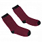 Водонепроницаемые носки Ultra Thin Crew, бордовые с черным с логотипом в Волгограде заказать по выгодной цене в кибермаркете AvroraStore