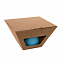 Коробка для чайных пар 27600, 27800, размер 17,2х10,94х8,2 см,  микрогофрокартон, коричневый с логотипом в Волгограде заказать по выгодной цене в кибермаркете AvroraStore