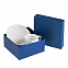 Коробка Satin, малая, синяя с логотипом в Волгограде заказать по выгодной цене в кибермаркете AvroraStore