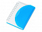 Блокнот А7 Post, синий с логотипом в Волгограде заказать по выгодной цене в кибермаркете AvroraStore