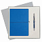 Подарочный набор Portobello/Summer time синий-3(Ежедневник недат А5, Ручка) беж. ложемент с логотипом в Волгограде заказать по выгодной цене в кибермаркете AvroraStore