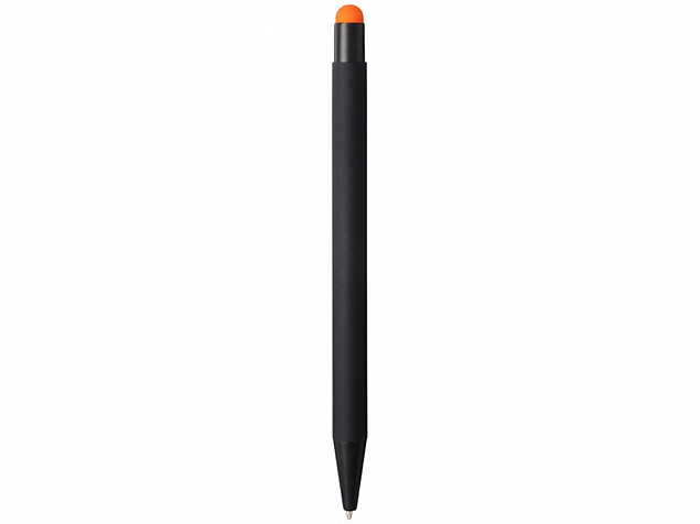 Ручка-стилус металлическая шариковая «Dax» soft-touch с логотипом в Волгограде заказать по выгодной цене в кибермаркете AvroraStore