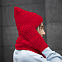 Набор подарочный НАСВЯЗИ©: шапка, шарф,  варежки, носки, красный с логотипом в Волгограде заказать по выгодной цене в кибермаркете AvroraStore