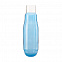 Бутылка для воды Zoku, голубая с логотипом в Волгограде заказать по выгодной цене в кибермаркете AvroraStore