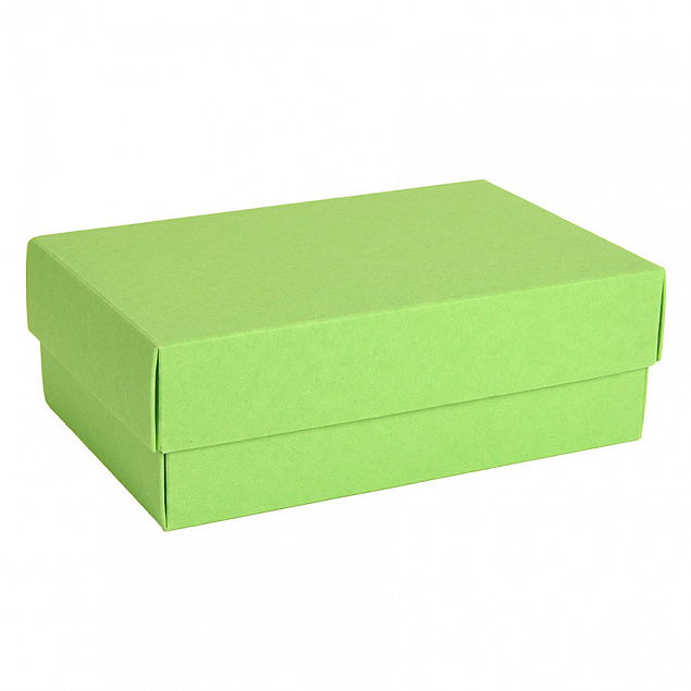 Коробка картонная, "COLOR" 11,5*6*17 см; зеленое яблоко с логотипом в Волгограде заказать по выгодной цене в кибермаркете AvroraStore