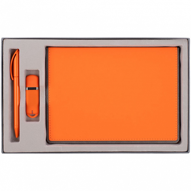 Набор Frame, оранжевый с логотипом в Волгограде заказать по выгодной цене в кибермаркете AvroraStore