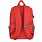 Рюкзак Eclat, красный/серый, 43 x 31 x 10 см, 100% полиэстер 600D с логотипом в Волгограде заказать по выгодной цене в кибермаркете AvroraStore