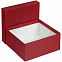 Коробка Satin, большая, красная с логотипом в Волгограде заказать по выгодной цене в кибермаркете AvroraStore