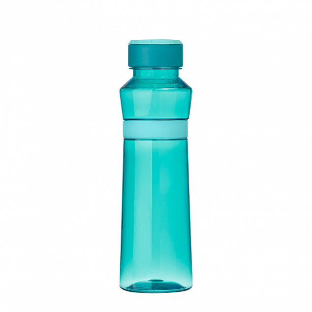 Спортивная бутылка для воды, Jump, 450 ml, черная с логотипом в Волгограде заказать по выгодной цене в кибермаркете AvroraStore