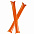 Палки-стучалки для болельщиков Hip-Hip, оранжевые с логотипом в Волгограде заказать по выгодной цене в кибермаркете AvroraStore