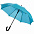 Зонт-трость Undercolor с цветными спицами, синий с логотипом в Волгограде заказать по выгодной цене в кибермаркете AvroraStore