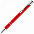 Ручка шариковая Keskus Soft Touch, красная с логотипом в Волгограде заказать по выгодной цене в кибермаркете AvroraStore