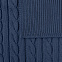 Шарф Heat Trick, синий меланж с логотипом в Волгограде заказать по выгодной цене в кибермаркете AvroraStore