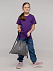 Детский рюкзак Manifest из светоотражающей ткани, серый с логотипом в Волгограде заказать по выгодной цене в кибермаркете AvroraStore