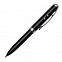 Шариковая ручка с лазерной указкой Supreme, черная с логотипом в Волгограде заказать по выгодной цене в кибермаркете AvroraStore