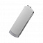 USB Флешка, Elegante, 16 Gb, серебряный с логотипом в Волгограде заказать по выгодной цене в кибермаркете AvroraStore