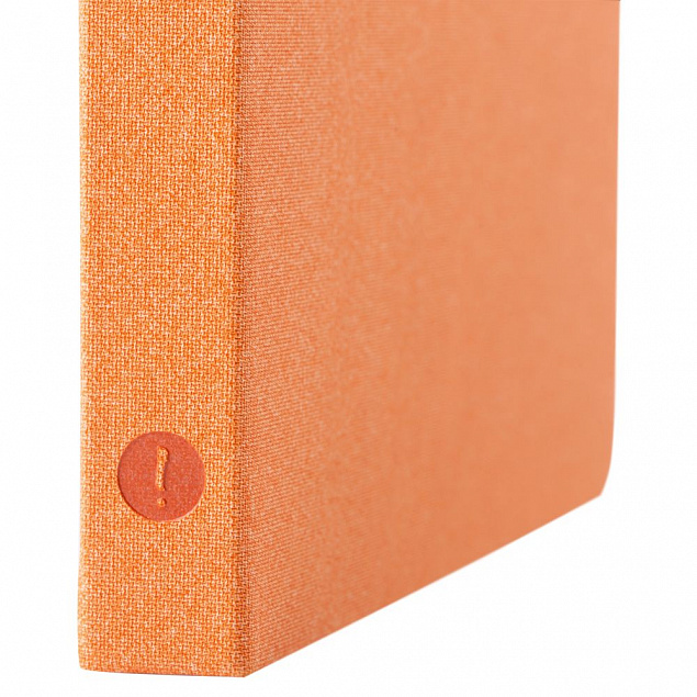 Ежедневник Melange, недатированный, оранжевый с логотипом в Волгограде заказать по выгодной цене в кибермаркете AvroraStore